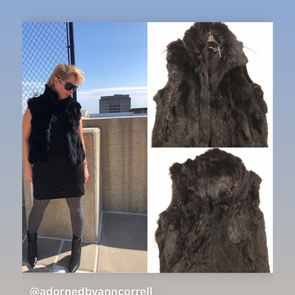 Rabbit Fur vest